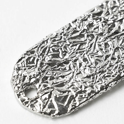 MM6 Maison Margiela レディース メンズ キーリング SILVER FOIL KEYRING SM6UA0020 P6622 PALLADIO BURATTATO シルバー 956