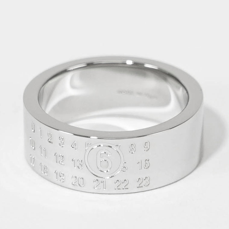 【人気】MAISON MARGIELAリング SIZE/US9 /シルバー エムエムシックス メゾン マルジェラ MM6 Maison Margiela