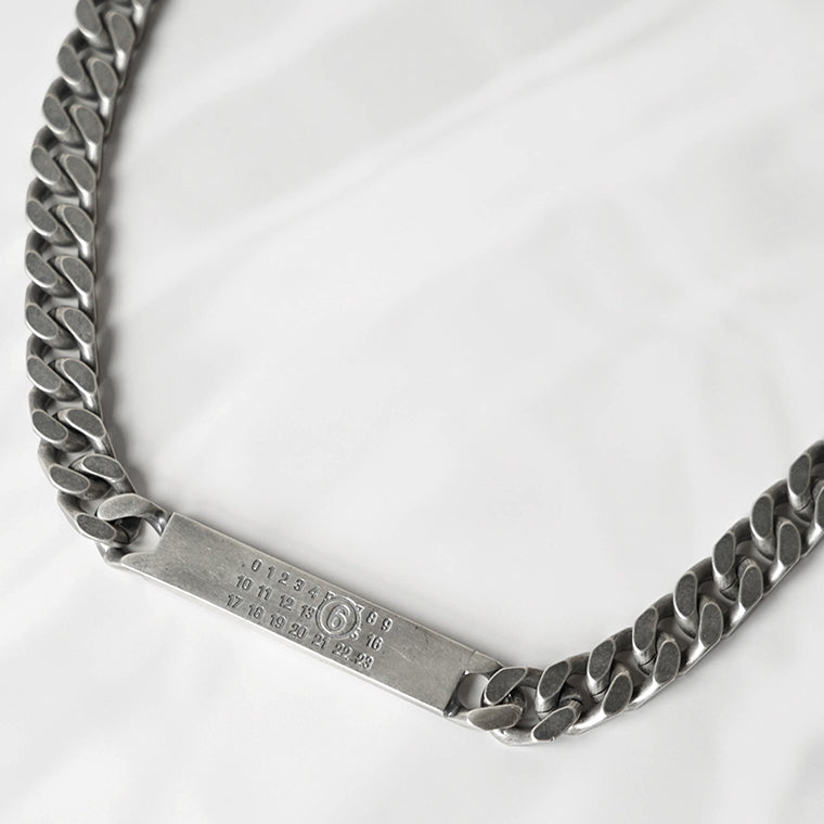 MM6 Maison Margiela レディース メンズ ネックレス CHAIN NECKLACE SM6UU0033 SV0235 シルバー 954