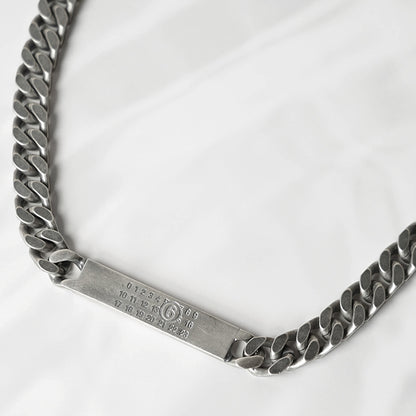 MM6 Maison Margiela レディース メンズ ネックレス CHAIN NECKLACE SM6UU0033 SV0235 シルバー 954