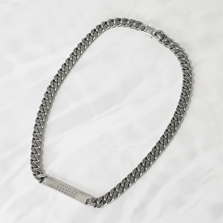 MM6 Maison Margiela レディース メンズ ネックレス CHAIN NECKLACE SM6UU0033 SV0235 シルバー 954