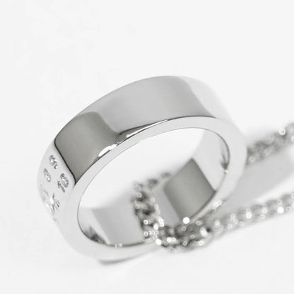 MM6 Maison Margiela レディース メンズ ネックレス NUMERIC MINIMAL SIGNATURE RING NECKLACE SM6UU0048 P6469 シルバー 951