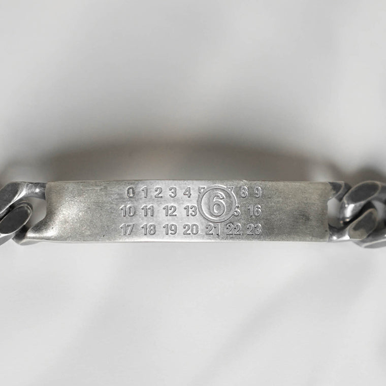 マルジェラmm6 シルバーブレスレット Maison Margiela エムエム 6 メゾンマルジェラ MM6 ブレスレット