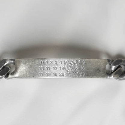 MM6 Maison Margiela メンズ レディース ブレスレット CHAIN BRACELET SM6UY0049 SV0235 シルバー 954