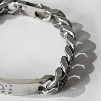 MM6 Maison Margiela メンズ レディース ブレスレット CHAIN BRACELET SM6UY0049 SV0235 シルバー 954
