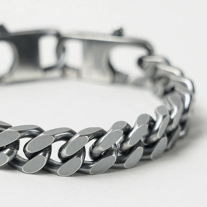 MM6 Maison Margiela メンズ レディース ブレスレット SM6UY0110 P8884 ARGENTO BRUNITO シルバー 954