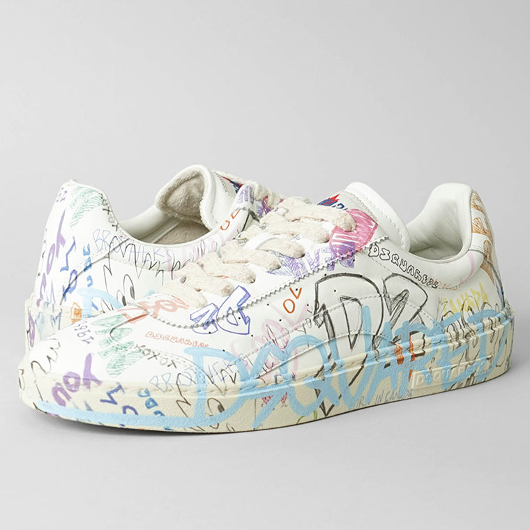 DSQUARED2 メンズ スニーカー RIDER SNM0451 01504836 MULTICOLOR マルチカラー M037