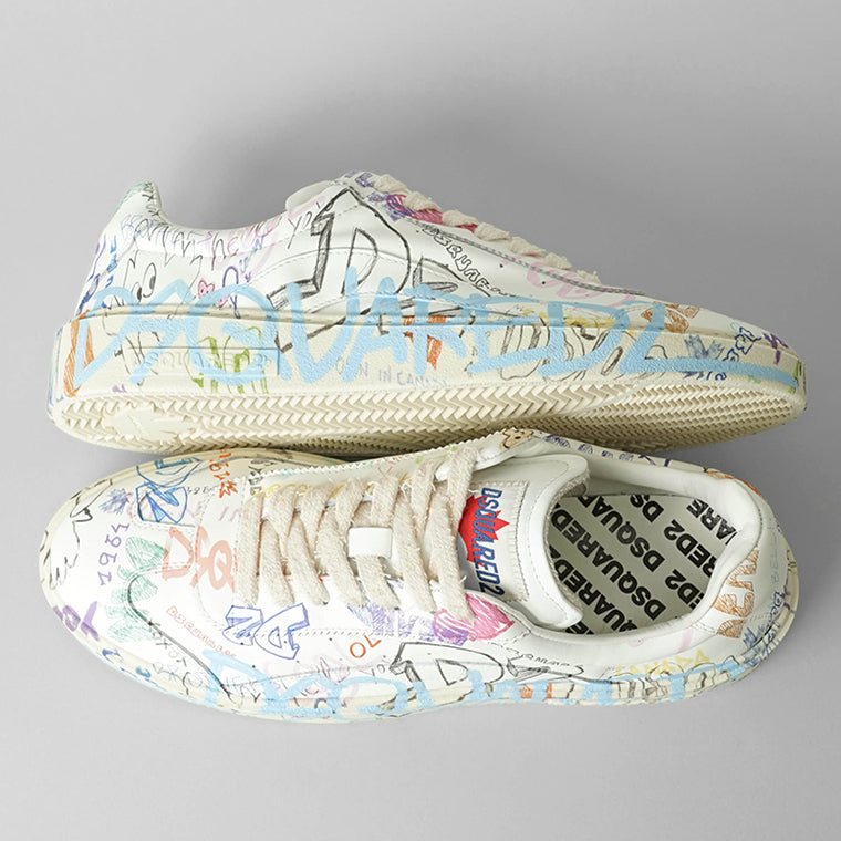 DSQUARED2 メンズ スニーカー RIDER SNM0451 01504836 MULTICOLOR マルチカラー M037