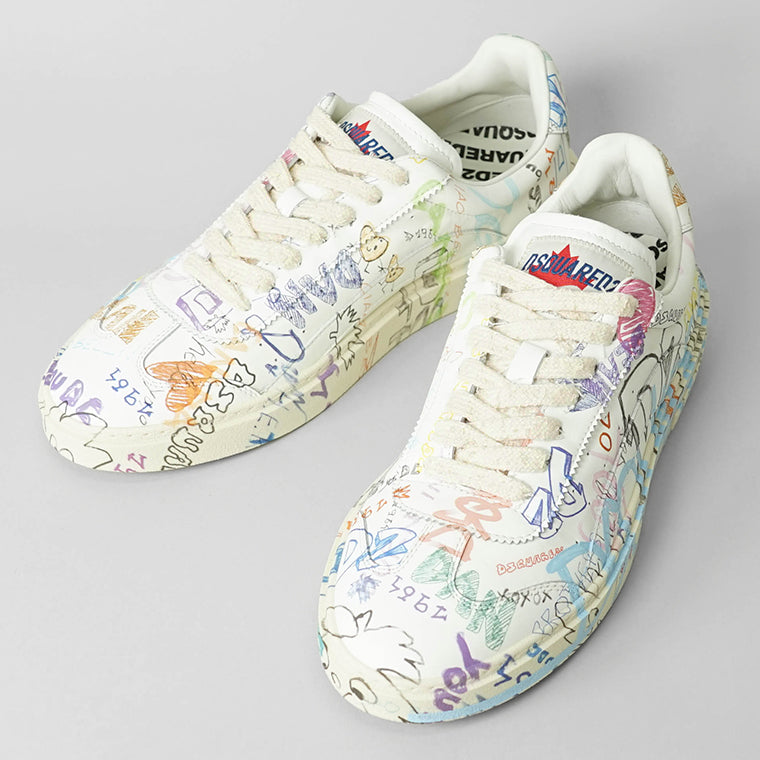 DSQUARED2 メンズ スニーカー RIDER SNM0451 01504836 MULTICOLOR マルチカラー M037