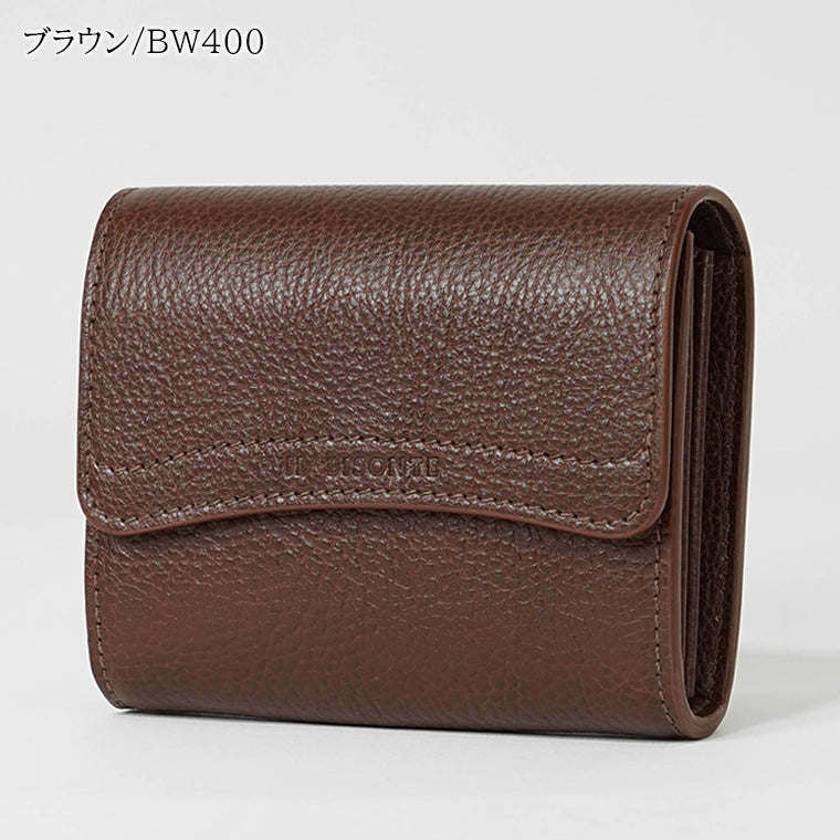 IL BISONTE レディース メンズ コイン＆カードケース SSW005 PVX001 2カラー