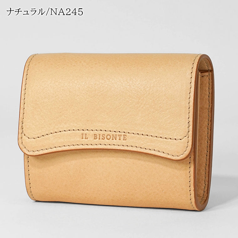 IL BISONTE レディース メンズ コイン＆カードケース SSW005 PVX001 2カラー