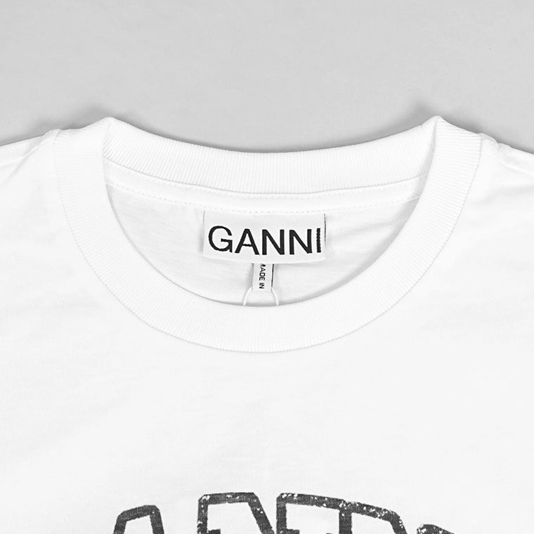 ガニー GANNI レディース Tシャツ ホワイト – WORLDCLUB1989