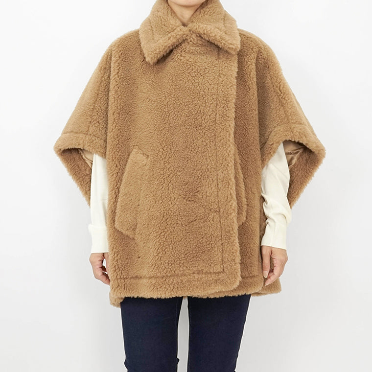 Max Mara レディース ケープ TEBE 2524736112 MARRONE 001