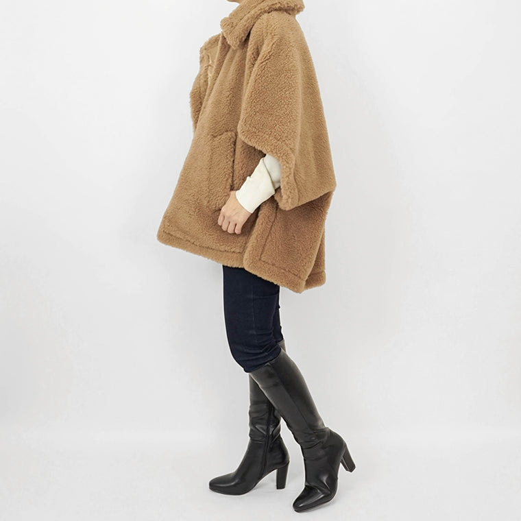 Max Mara レディース ケープ TEBE 2524736112 MARRONE 001