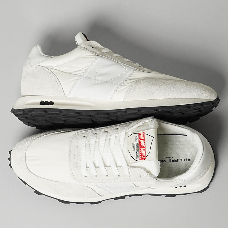 PHILIPPE MODEL メンズ スニーカー TOUR LOW MAN MONDIAL VINTAGE TILU W019 ホワイト BLANC