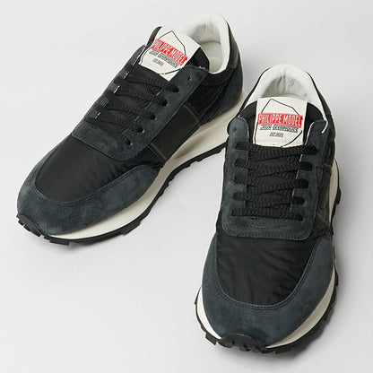 PHILIPPE MODEL メンズ スニーカー TOUR LOW MAN MONDIAL VINTAGE TILU W020 ブラック NOIR