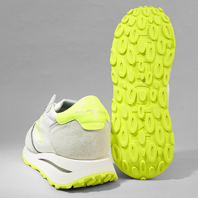 PHILIPPE MODEL メンズ スニーカー TROPEZ HAUTE LOW MAN TKLU WN06 ホワイト イエロー BLANC JAUNE