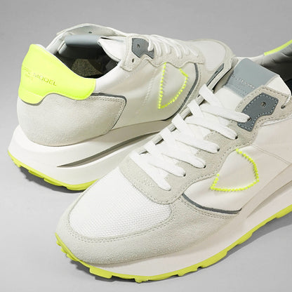 PHILIPPE MODEL メンズ スニーカー TROPEZ HAUTE LOW MAN TKLU WN06 ホワイト イエロー BLANC JAUNE