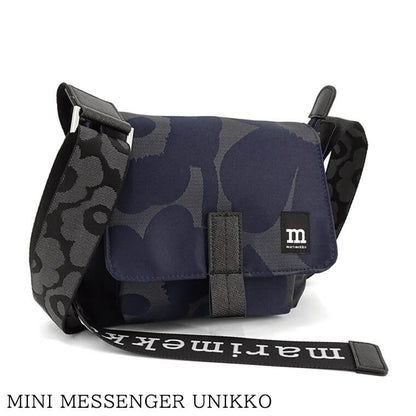 marimekko レディース メンズ ショルダーバッグ MINI MESSENGER UNIKKO 092700 DARK NAVY NAVY ダークネイビー ネイビー 550