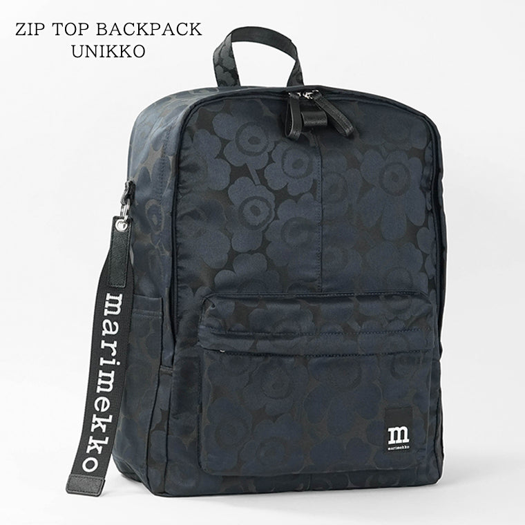 marimekko レディース メンズ バックパック ZIP TOP BACKPACK UNIKKO 095298 ダークネイビー 550