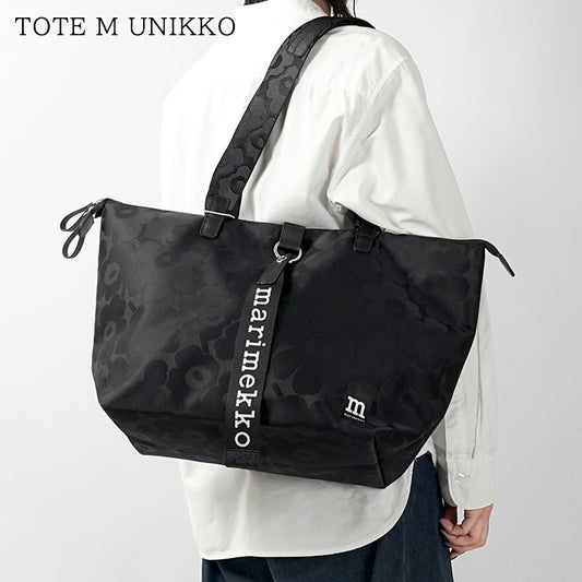 marimekko レディース トートバッグ TOTE M UNIKKO 095310 ブラック 999