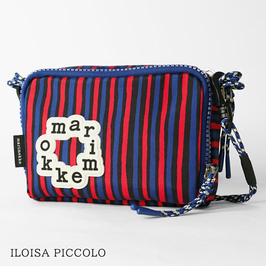 marimekko レディース ショルダーバッグ ILOISA PICCOLO 095330 ブルー レッド 877