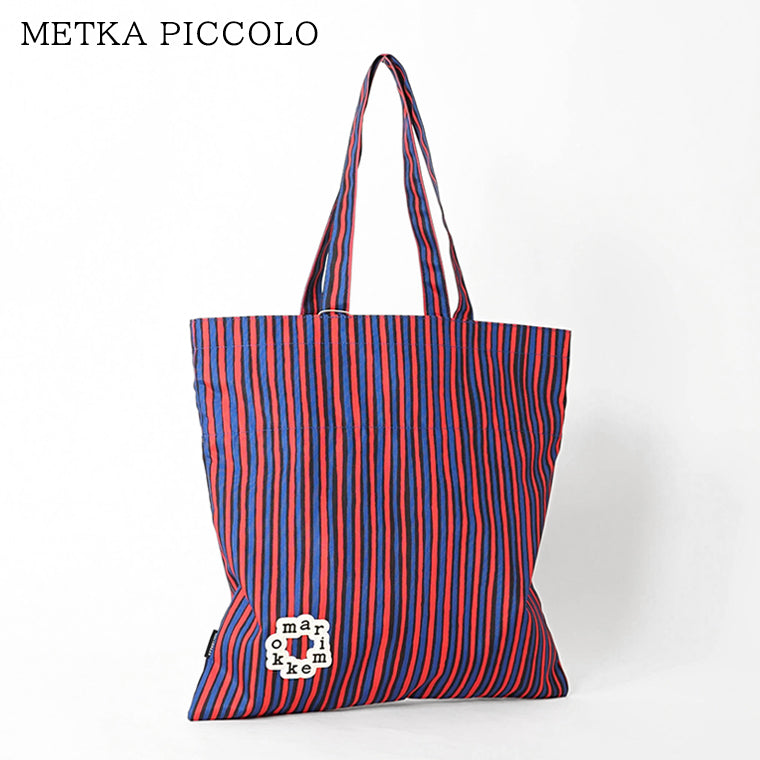 marimekko レディース メンズ トートバッグ METKA PICCOLO 095334 ブルー レッド 877