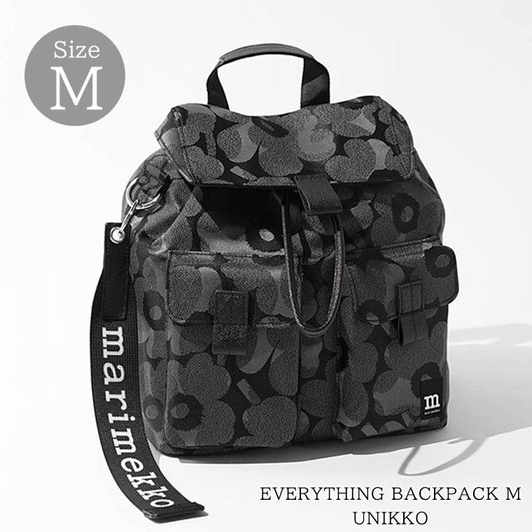 marimekko レディース バックパック EVERYTHING BACKPACK M UNIKKO 096061 グレー ダークグレー 991