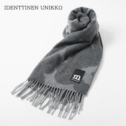 marimekko メンズ レディース 中判ストール マフラー IDENTTINEN UNIKKO 096209 グレー 919