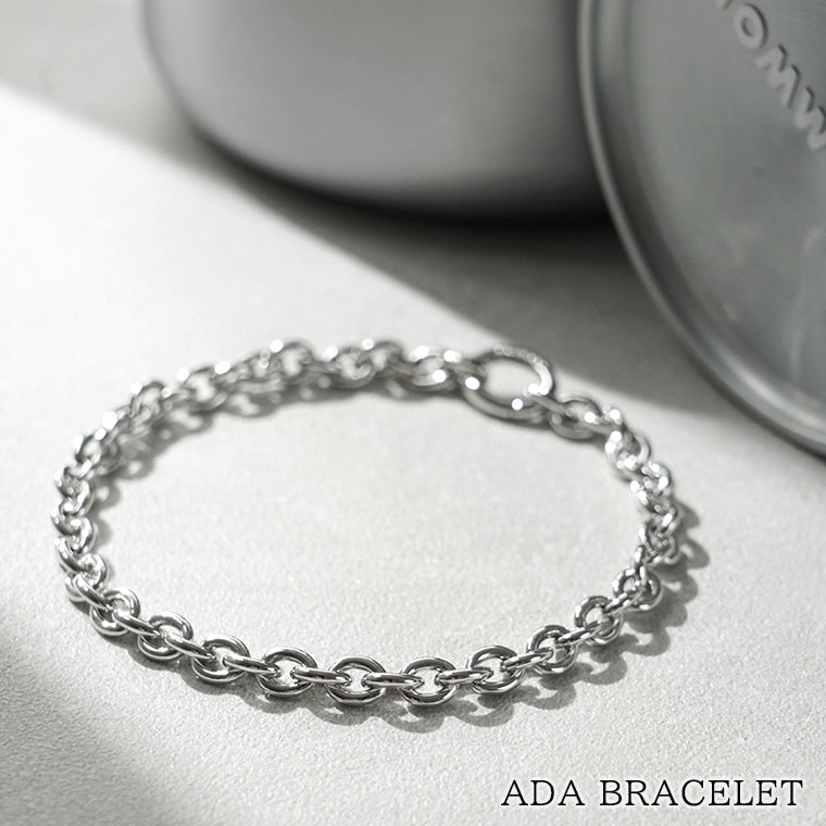 TOM WOOD メンズ ブレスレット ADA BRACELET 100000 シルバー