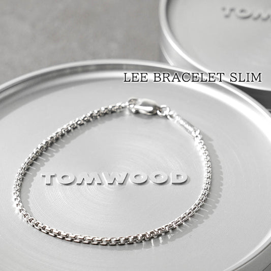 TOM WOOD メンズ レディース ブレスレット LEE BRACELET SLIM 101493 シルバー