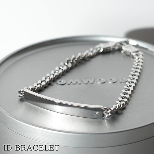 TOM WOOD メンズ ブレスレット ID BRACELET 101589 シルバー