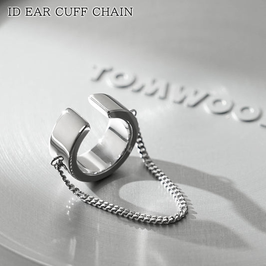 TOM WOOD レディース イヤーカフ ID EAR CUFF CHAIN 101592 シルバー