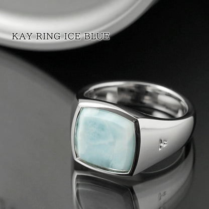 TOM WOOD レディース リング KAY RING ICE BLUE 101604 シルバー