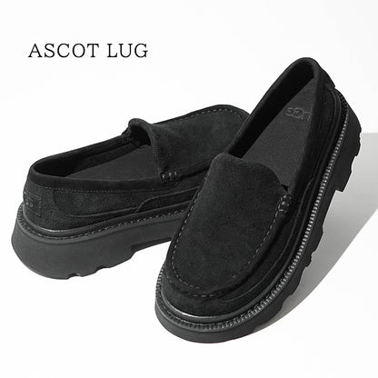 UGG メンズ ローファー ASCOT LUG 1172691 1187651 ブラック BLACK