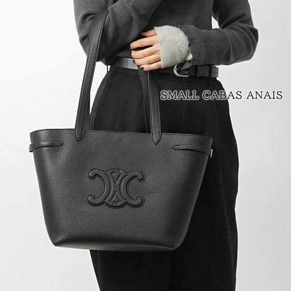 CELINE レディース トートバッグ SMALL CABAS ANAIS 121753ENY BLACK ブラック 38NO