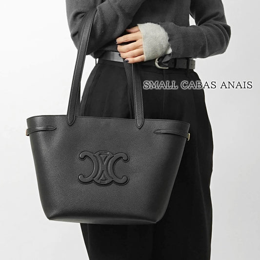 CELINE レディース トートバッグ SMALL CABAS ANAIS 121753ENY BLACK ブラック 38NO