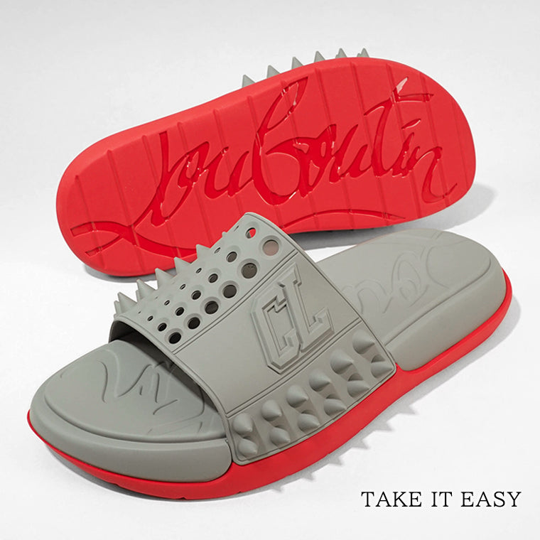 クリスチャンルブタン CHRISTIAN LOUBOUTIN メンズ サンダル スモーク