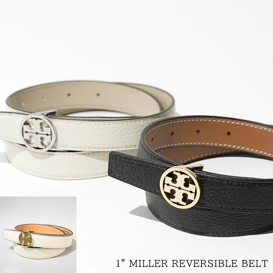 TORY BURCH レディース ベルト  1" MILLER REVERSIBLE BELT 138935 3カラー
