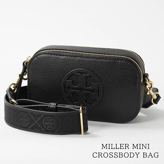 TORY BURCH レディース ショルダーバッグ MILLER MINI CROSSBODY BAG 171956 BLACK ブラック 001