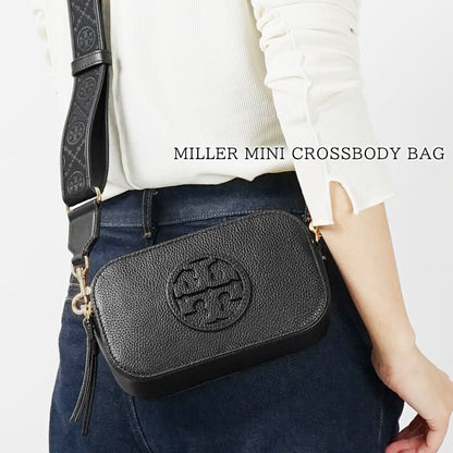 TORY BURCH レディース ショルダーバッグ MILLER MINI CROSSBODY BAG 171956 BLACK ブラック 001