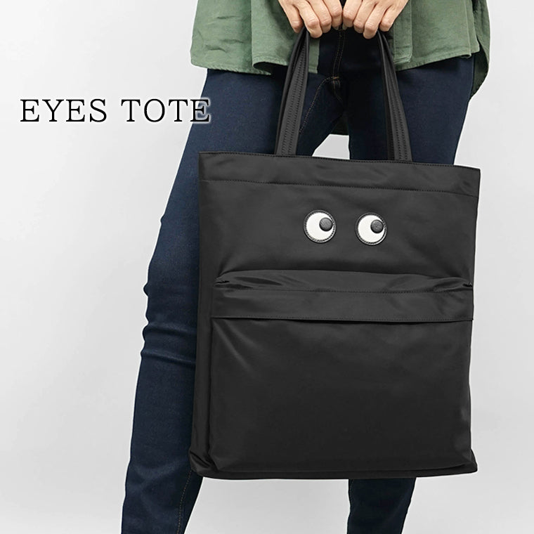 ANYA HINDMARCH レディース トートバッグ EYES TOTE 193580 ブラック BLACK