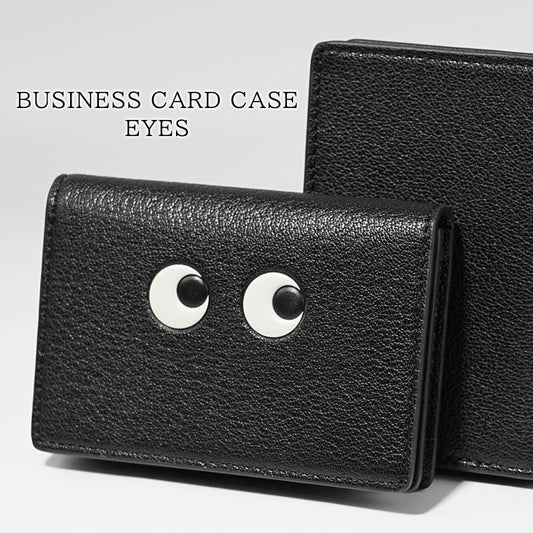 ANYA HINDMARCH レディース カードケース BUSINESS CARD CASE EYES 195607 ブラック BLACK