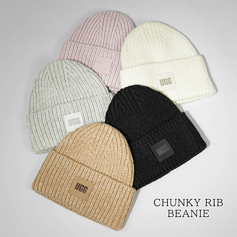 UGG レディース メンズ ニットキャップ CHUNKY RIB BEANIE 20061 5カラー