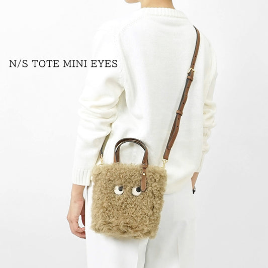 ANYA HINDMARCH レディース ショルダーバッグ N S TOTE MINI EYES 201131 トープ TAUPE