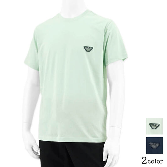 【SUMMER FINAL SALE】 EMPORIO ARMANI SWIMWEARライン メンズ Tシャツ 211818 4R463 2カラー