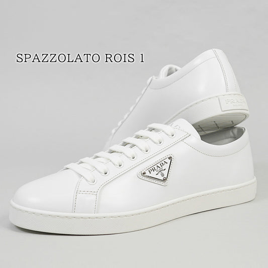 PRADA メンズ スニーカー SPAZZOLATO ROIS 1 2EE376 3F0E BIANCO ホワイト F0009