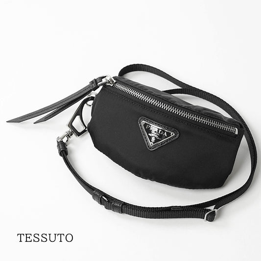 PRADA メンズ レディース ポーチ TESSUTO 2TT116 2DMI NERO ブラック F0002
