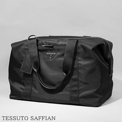 PRADA メンズ レディース ボストンバッグ TESSUTO SAFFIAN 2VC796 2DMH NERO ブラック F0002