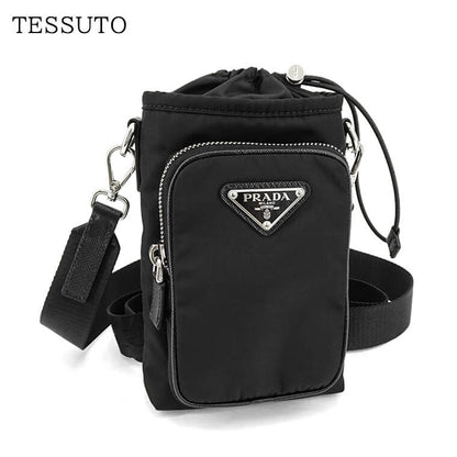 PRADA メンズ ショルダーバッグ TESSUTO 2ZH155 2DMI NERO ブラック F0002